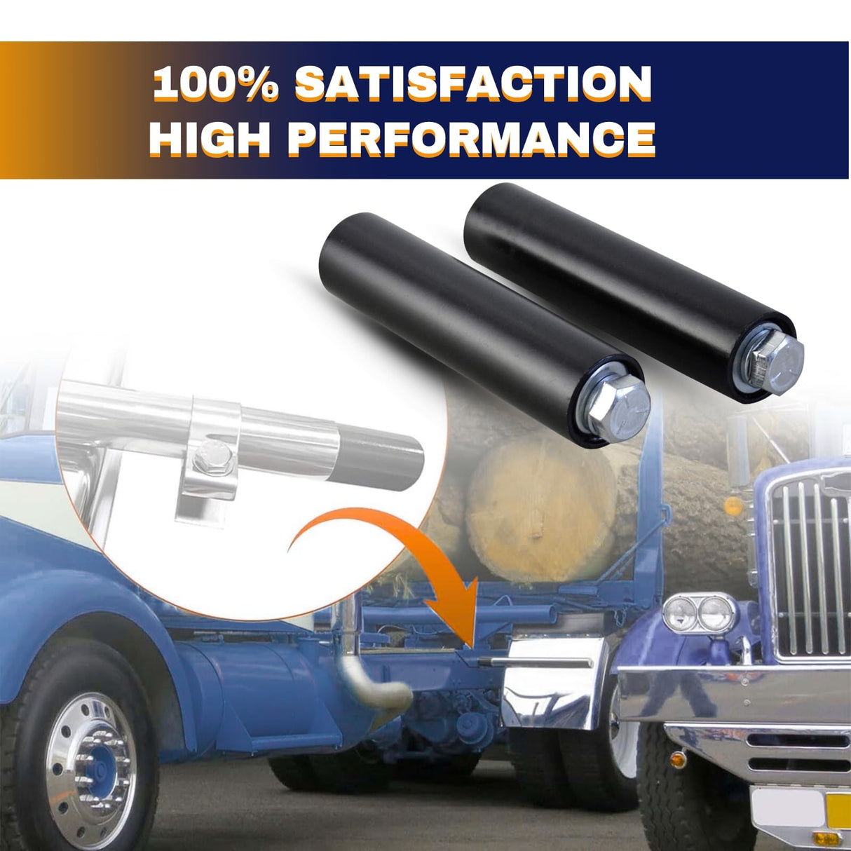 Single Bolt Mounting Bracket for Quarter Fenders (2-Pack)