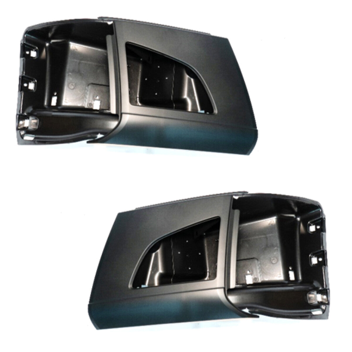 Corner Side Bumpers with Fog Lights for 2018-2024 Volvo VNL | Replacement Volvo 82775826 82775828 | Pair