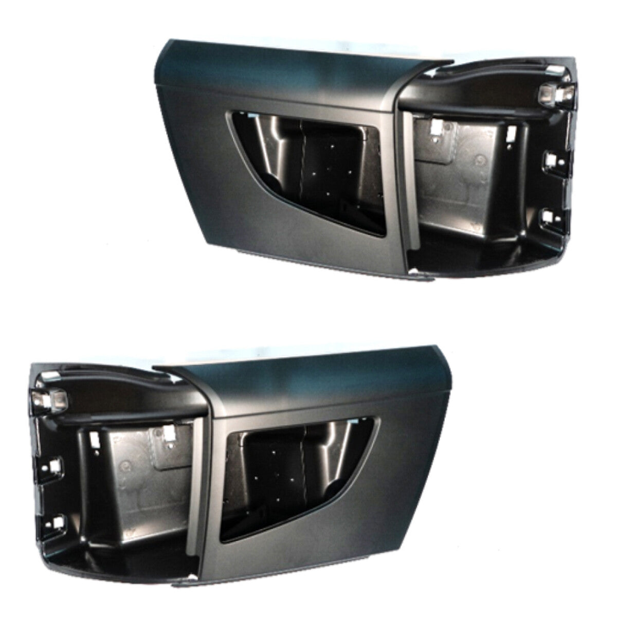 Corner Side Bumpers with Fog Lights for 2018-2024 Volvo VNL | Replacement Volvo 82775826 82775828 | Pair