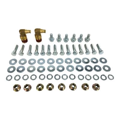 Bracket Set for Air Helper Suspension Bag | Compatible with 1963-1972 Chevy C10