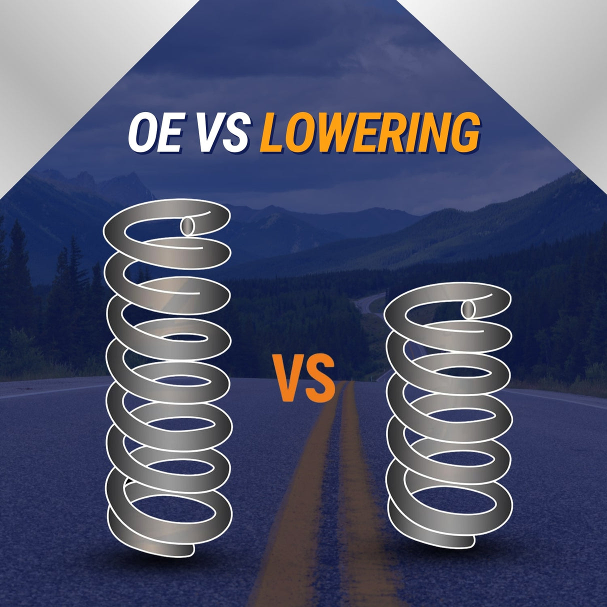 3 inch Front Coil Spring Lowering Kit for 1988-1998 Chevrolet Silverado GMC Sierra C1500