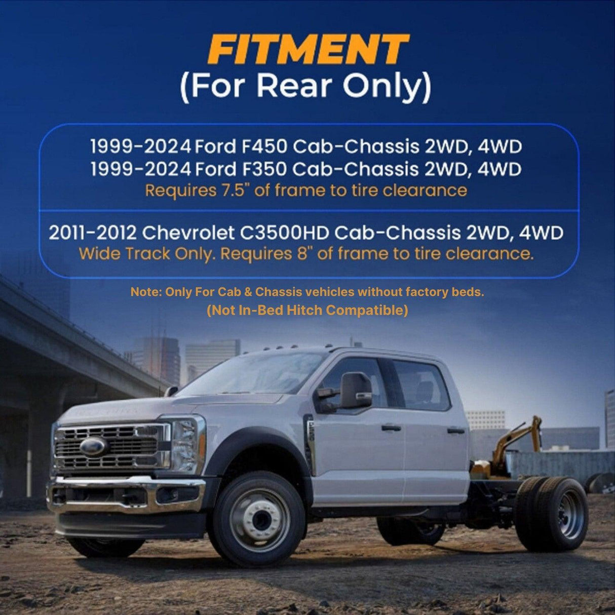 Air Bag Suspension Kit For 2011-2012 Chevy C3500HD Cab Chassis Work As Airlift 57345