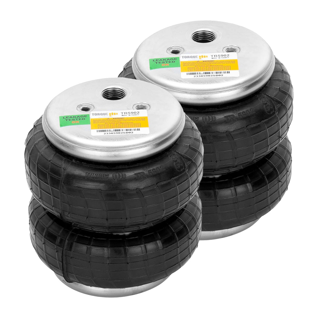 Air Suspension Spring Double Bellow Standard 2500 lb 2 Pack Aftermarketus Pick Up Convoluted Air Springs