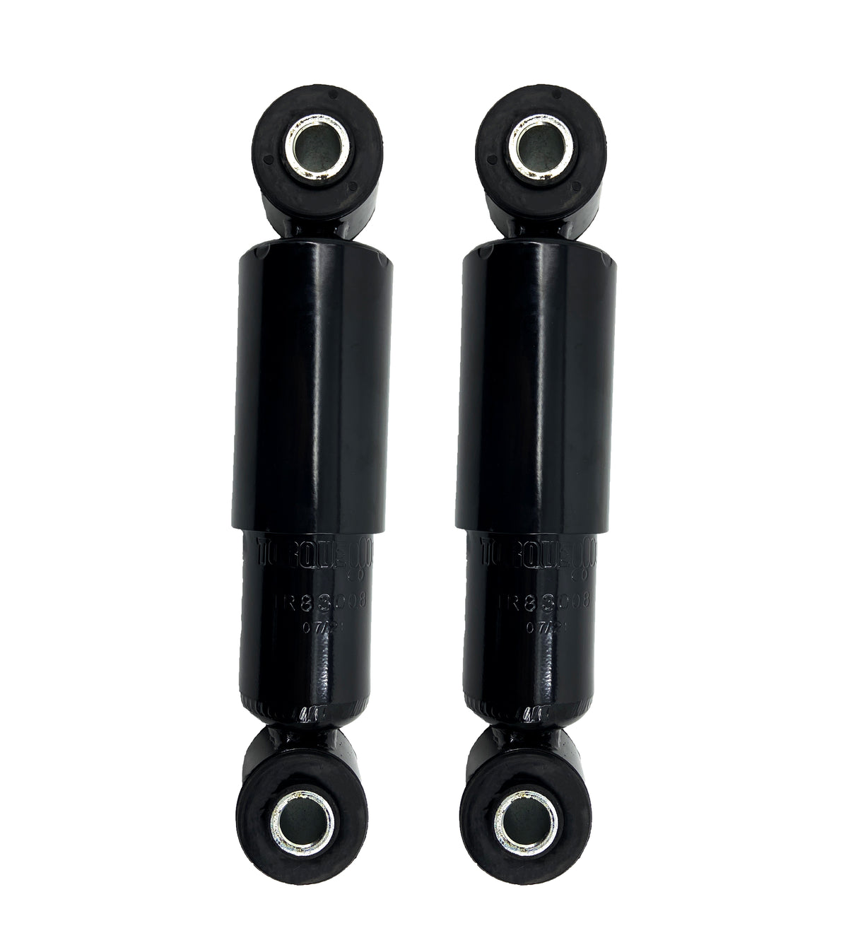 2 pack of TORQUE 83008 Cab Shock Replacement for Select Peterbilt 367, 377, 379, 386, 388, and 389 model trucks (Replaces Gabriel 83008, Peterbilt 29-02455, 2902455, 654782) (2 x TR83008) - Aftermarketus Torque Shock Absorbers