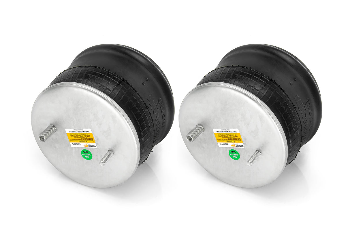 Trailer Air Spring Bag (Replaces Firestone 8729, Goodyear 1R13-130) - 2 Pack Aftermarketus Reversible Sleeve Air Springs