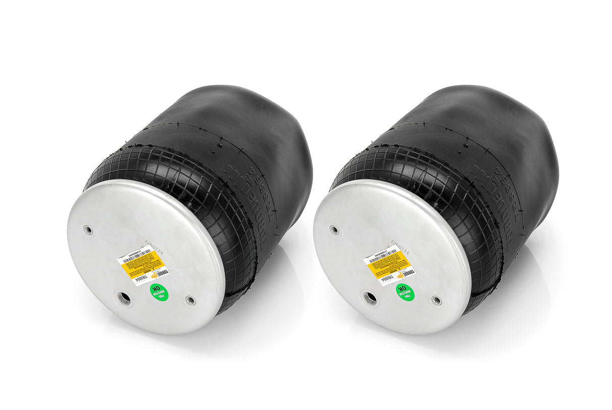 Air Spring Bag for Peterbilt and Kenworth Trucks (Replaces Firestone 8864, Peterbilt C811013) - 2 Pack - Aftermarketus Torque Reversible Sleeve Air Springs
