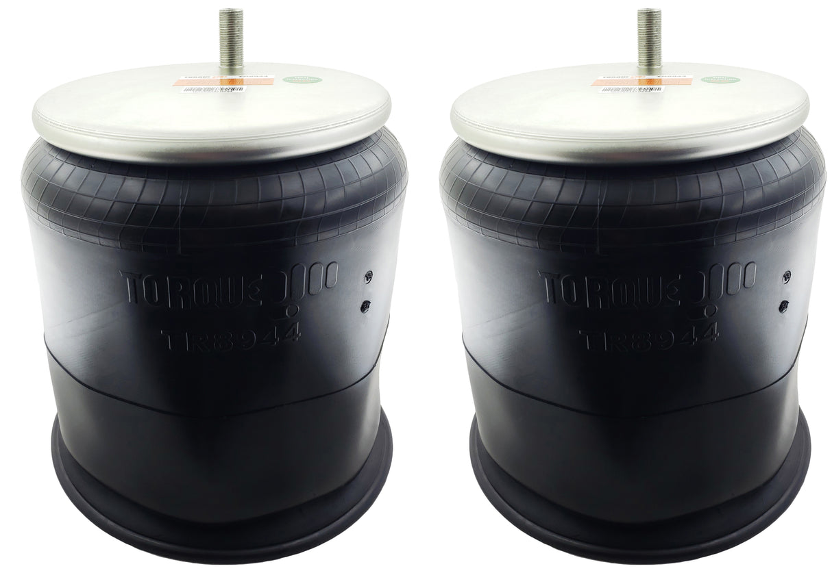 Air Spring Bag for Hendrickson Trailer (Replaces Firestone 8944, 9015, Hendrickson C-20217) - 2 Pack - Aftermarketus Torque Reversible Sleeve Air Springs