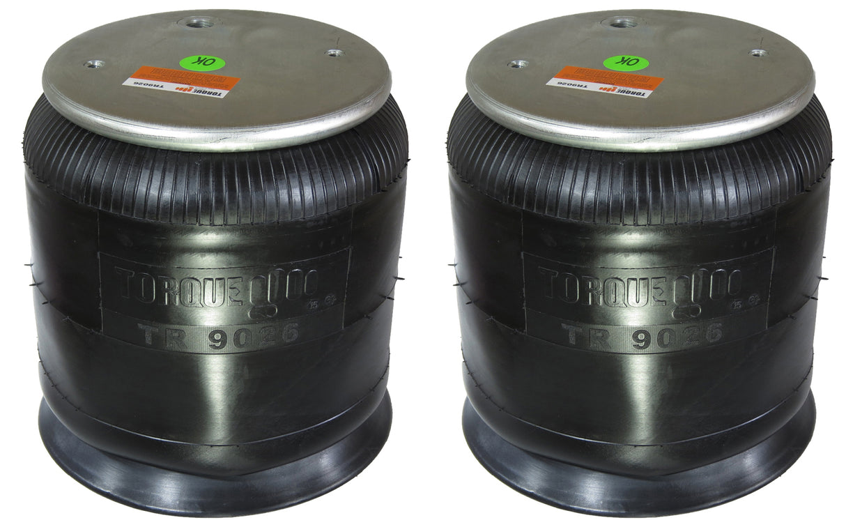 Air Spring Bag for Peterbilt (Replaces Firestone 9026, Peterbilt 03-06213, 03-07111) - 2 Pack Aftermarketus Reversible Sleeve Air Springs