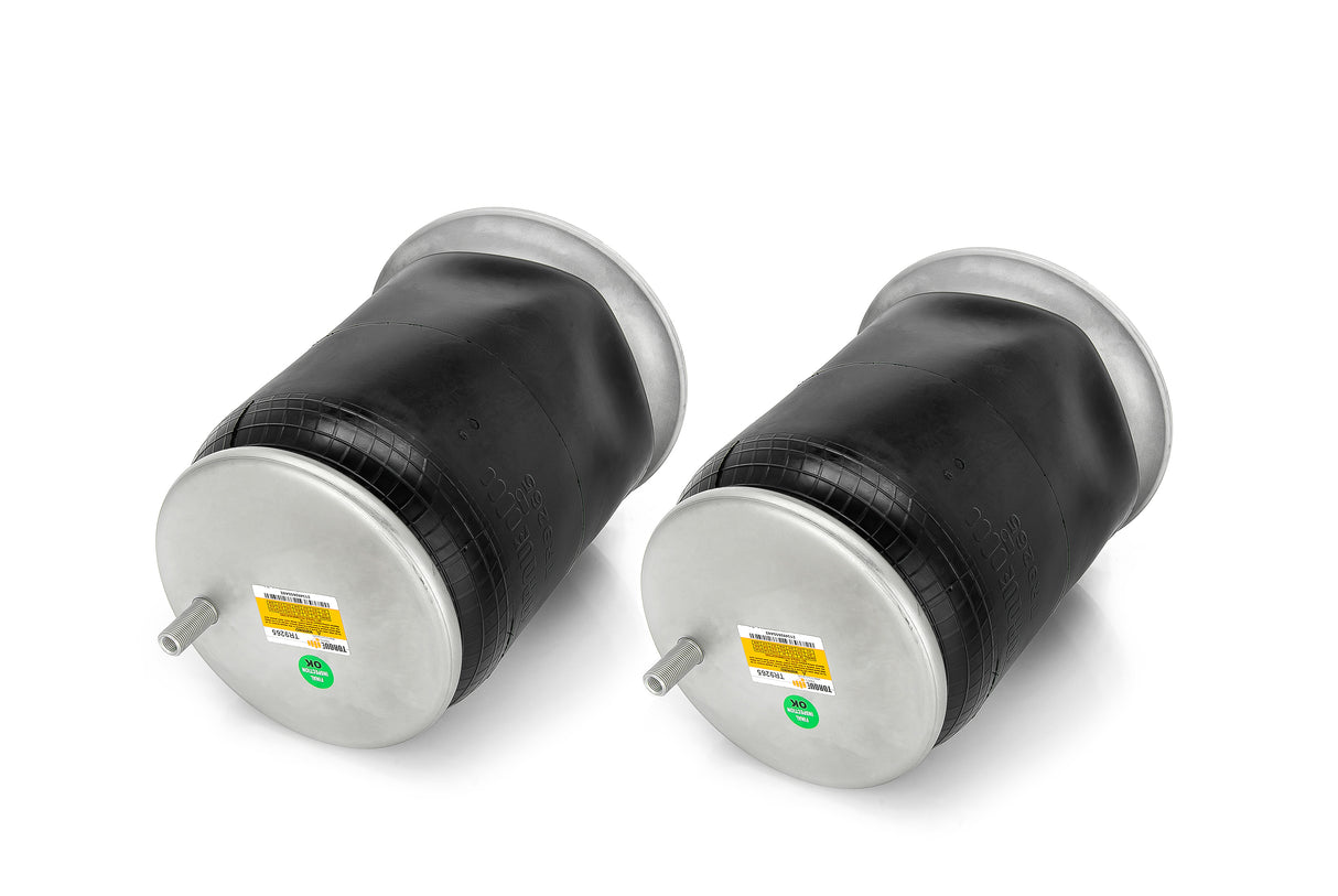 Trailer Air Spring Bag (Replaces Firestone 9265, Goodyear 1R12-375) - 2 Pack Aftermarketus Reversible Sleeve Air Springs