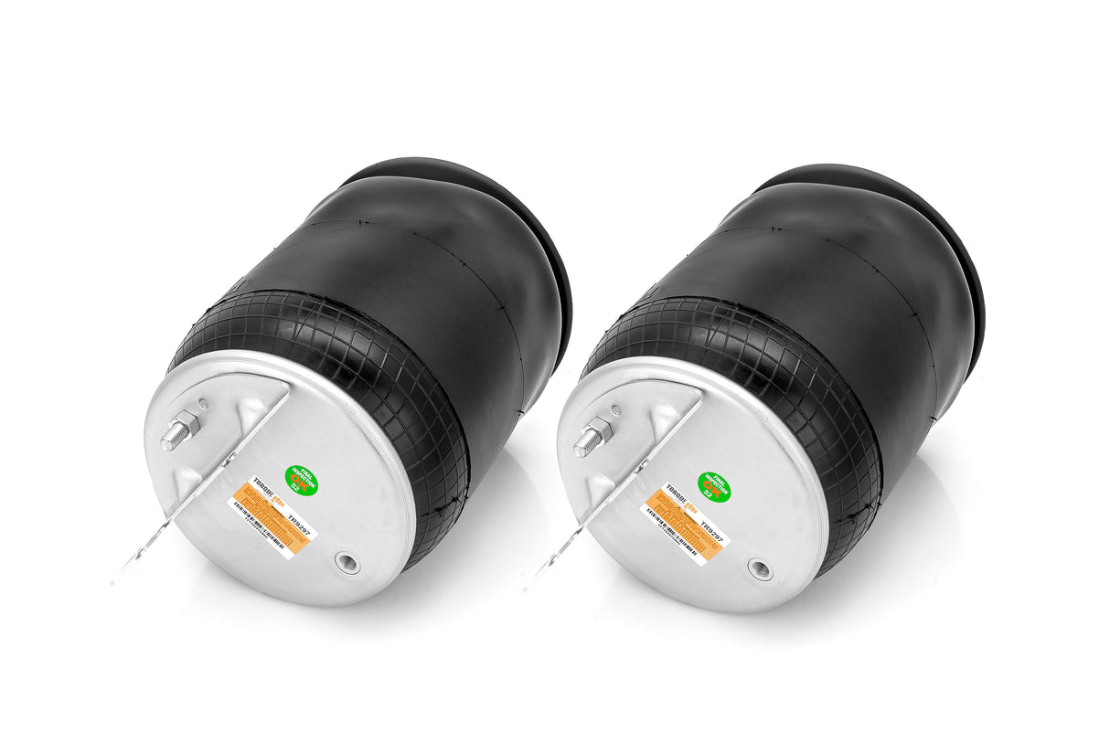 Trailer Air Spring Bag (Replaces Firestone 9297, Hendrickson 50898-1, 64651-2) - 2 Pack - Aftermarketus Torque Reversible Sleeve Air Springs