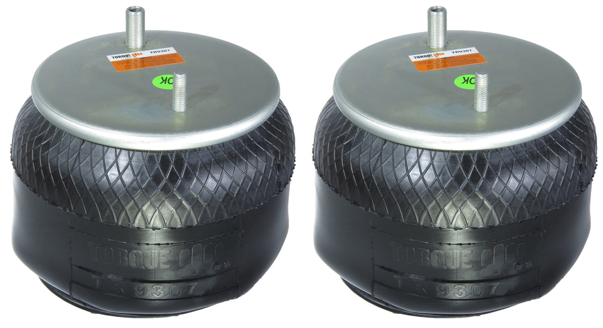 Trailer Air Spring Bag (Replaces Firestone 9307, Holland Neway 905-57-129) - 2 Pack Aftermarketus Reversible Sleeve Air Springs