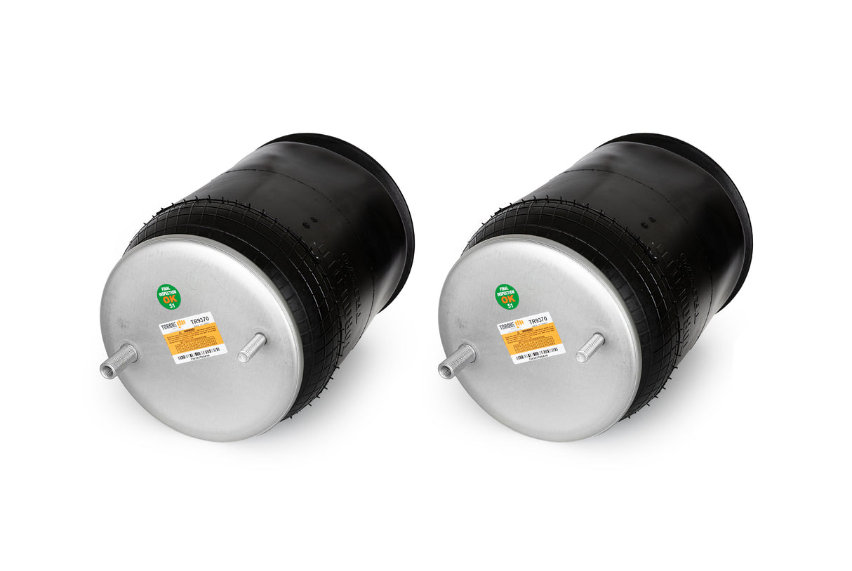 Trailer Air Spring Bag (Replaces Firestone 9370, Goodyear 1R12-440) - 2 Pack Aftermarketus Reversible Sleeve Air Springs
