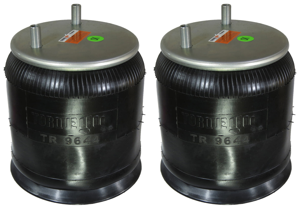 Trailer Air Spring Bag (Replaces Firestone 9644, Hendrickson C-23721) - 2 Pack
