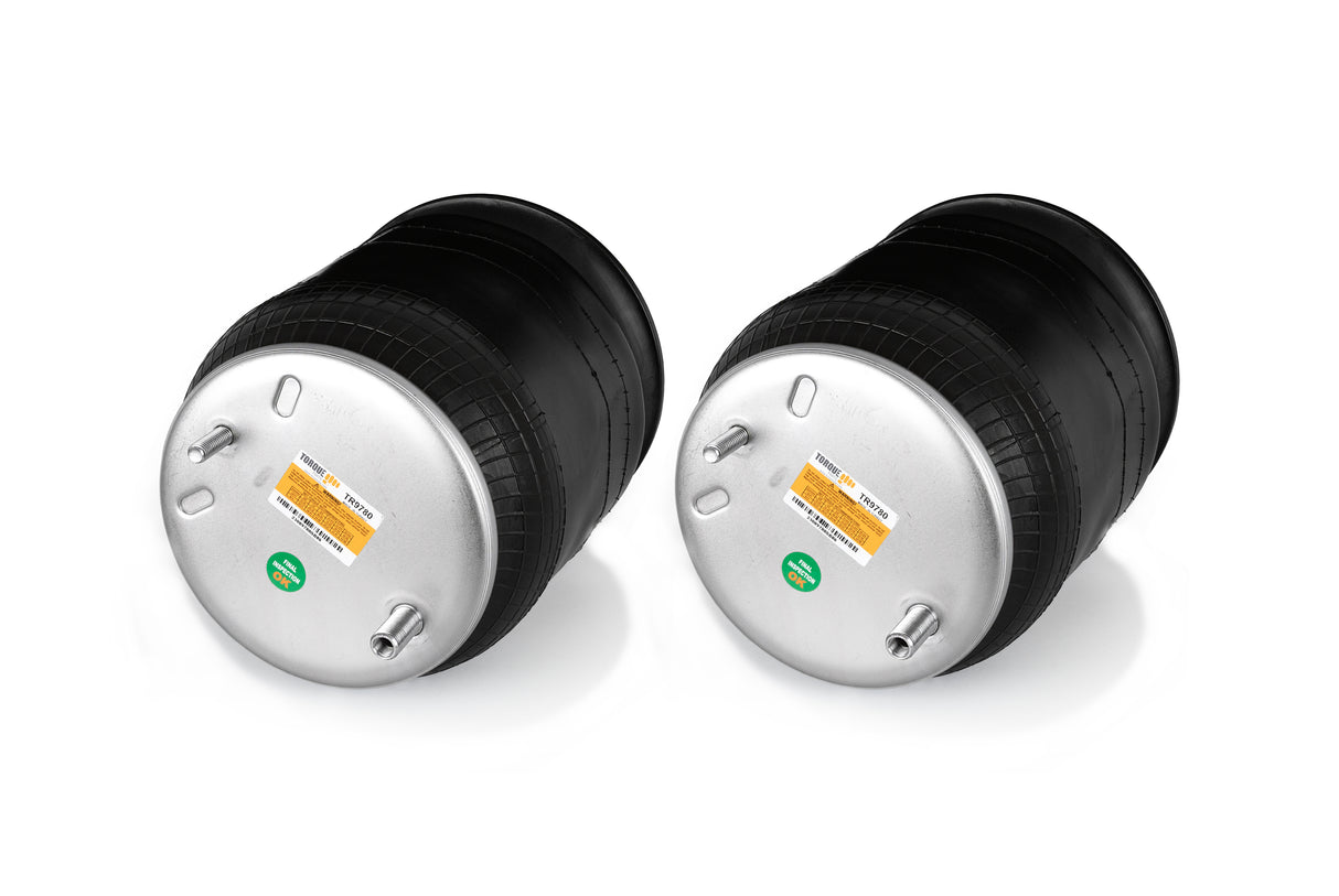 Air Spring Bag for Freightliner Trucks (Replaces Freightliner 1613810000, Firestone 9780, 8537) - 2 Pack - Aftermarketus Torque Reversible Sleeve Air Springs