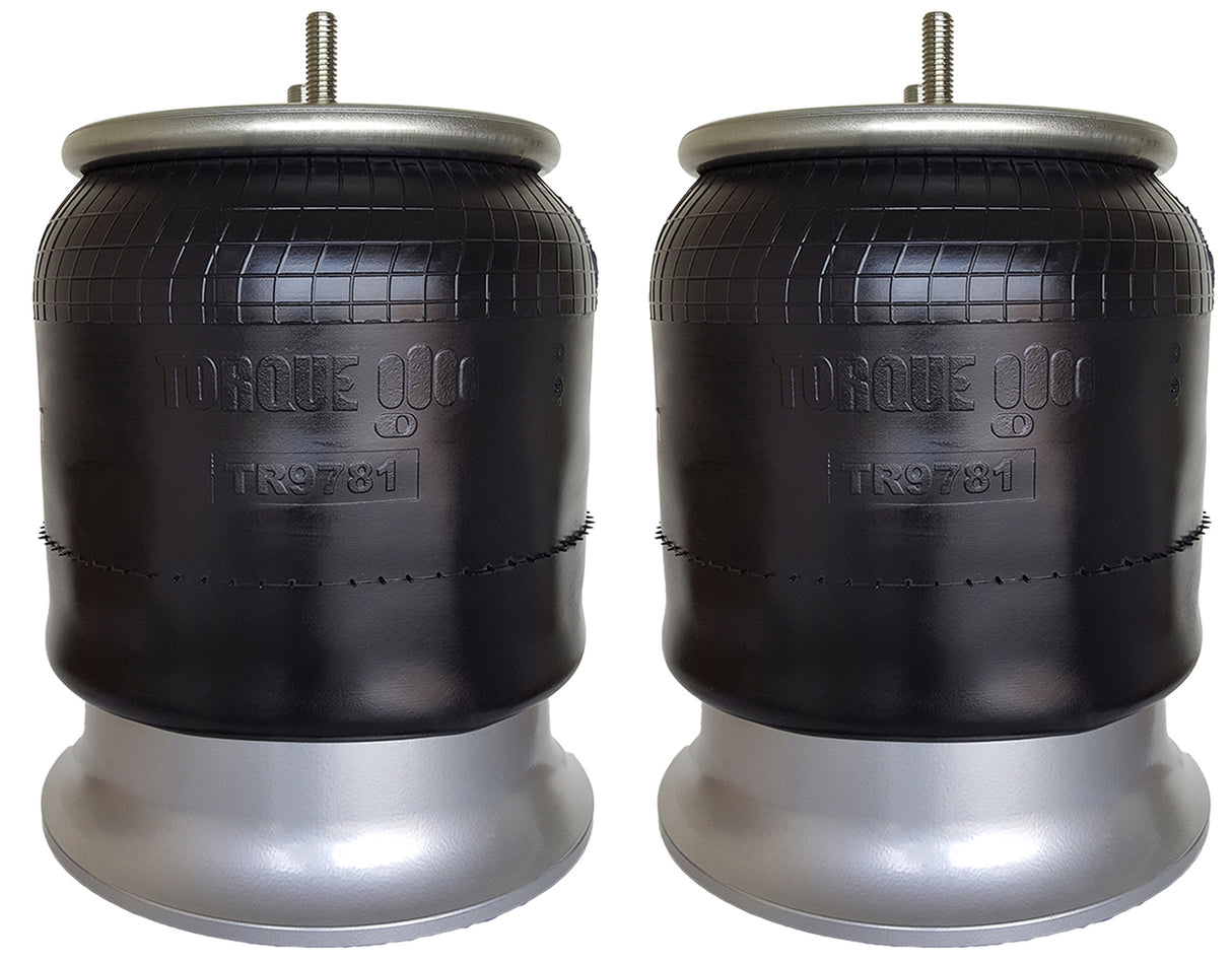 Air Spring Bag for Freightliner Trucks (Replaces Firestone 9781, 8537, 8536) - 2 Pack - Aftermarketus Torque Reversible Sleeve Air Springs