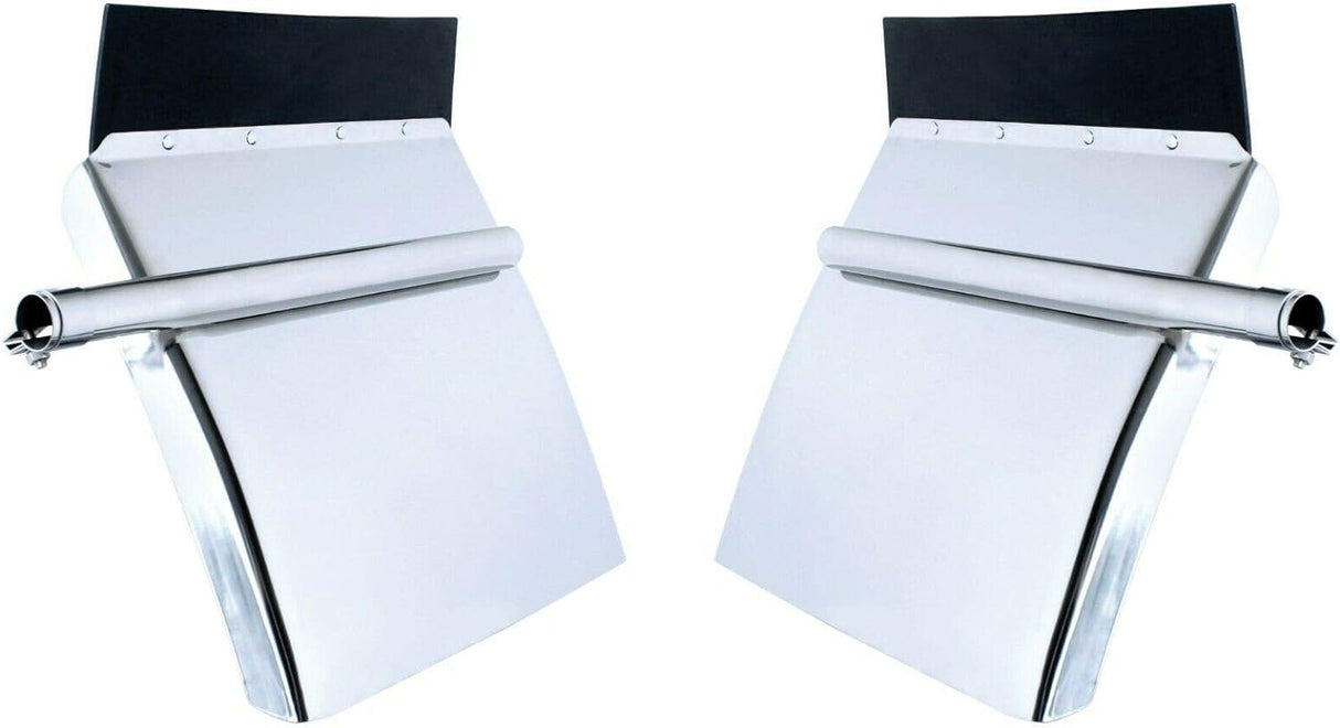 Quarter Fenders for Semi Truck, 24" x 29" Stainless Steel Aftermarketus Fenders