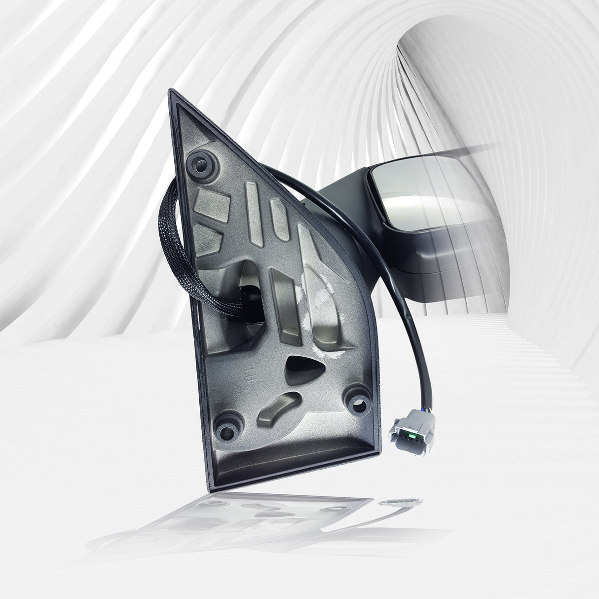 Door Side Mirror for 2018-2024 Freightliner Cascadia | Replacement A22-75498-002 | Heated | Left