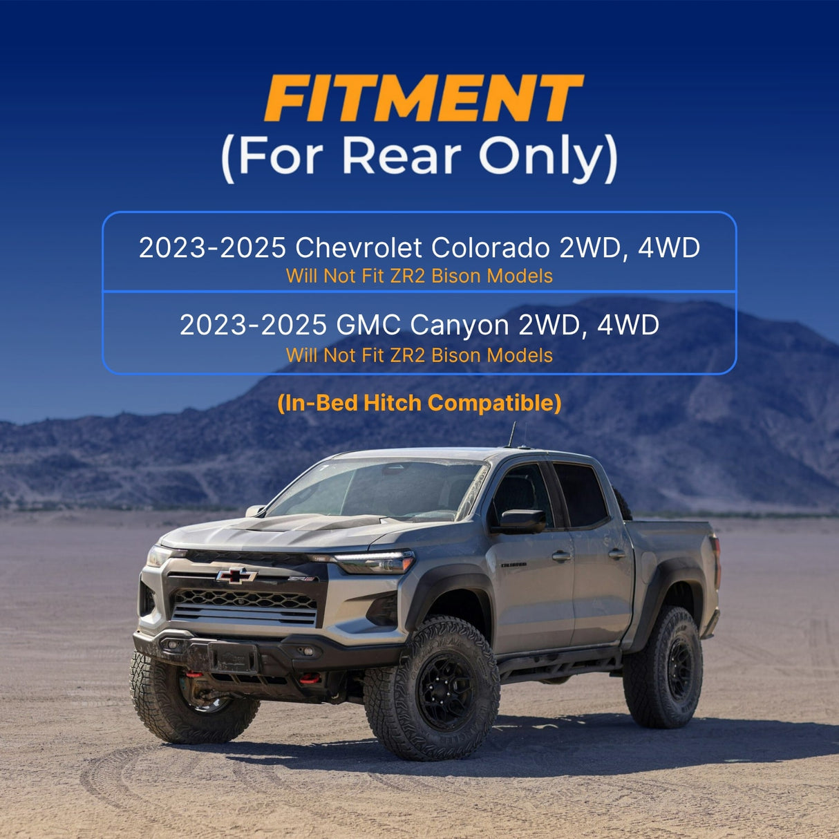 Air Bag Suspension Kit for 2023-2026 GMC Canyon, Chevrolet Colorado | Replacement Firestone Ride Rite 2637