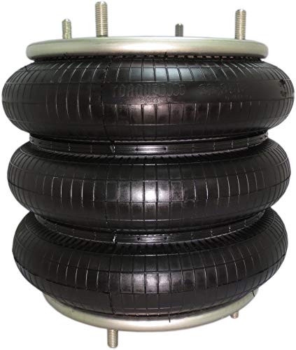 Triple Convoluted Air Spring Bag (Replaces Hendrickson 13041, Firestone W01-358-7818) - 2 Pack