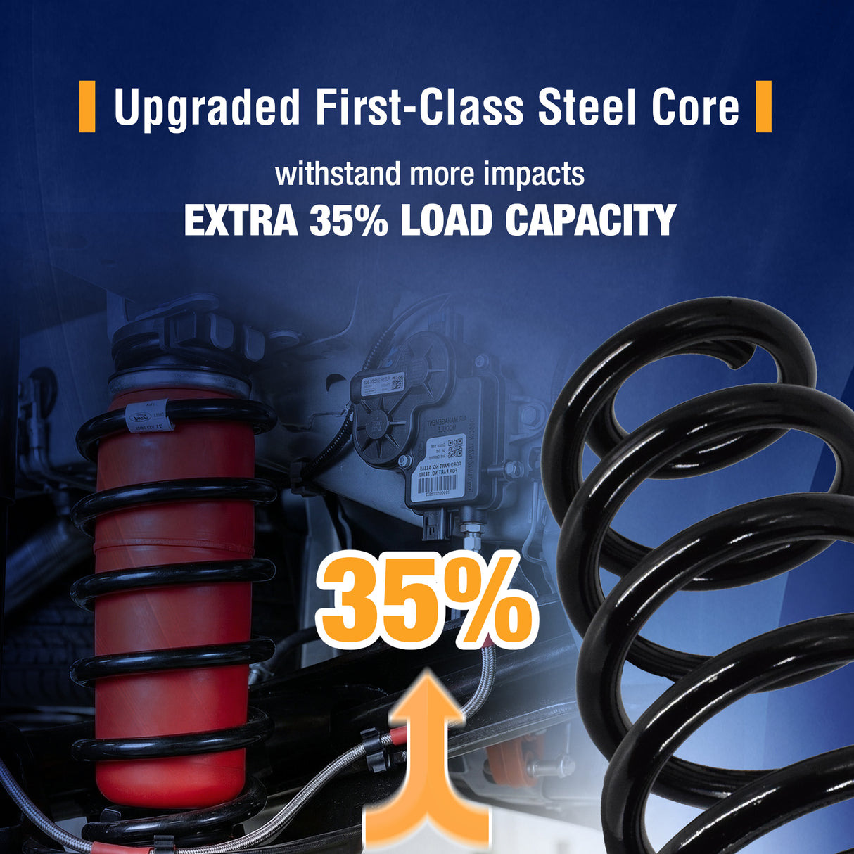 Heavy Duty Rear Coil Springs for 2014–2021 Ram 2500 | Replacement 929-932