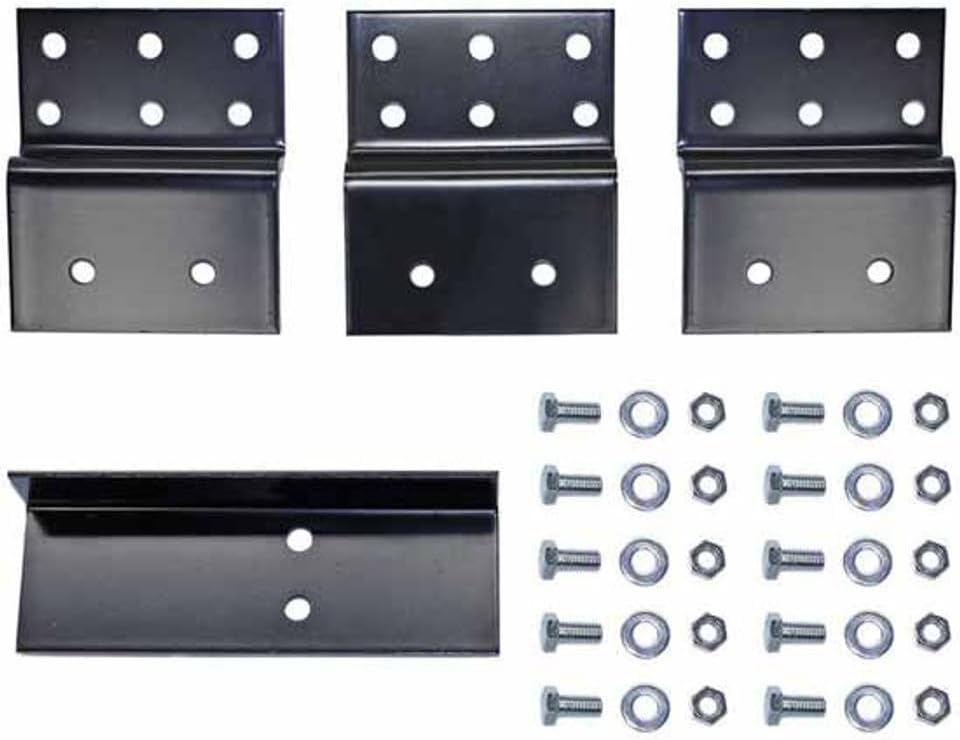 Complete Hardware Set for 48" Spare Tire Carrier | Basket Type | Heavy Duty Mounting Kit