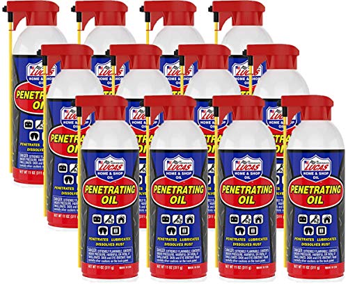 Lucas Oil 11043 Penetrating Oil Aerosol - 11 oz, Pack of 12