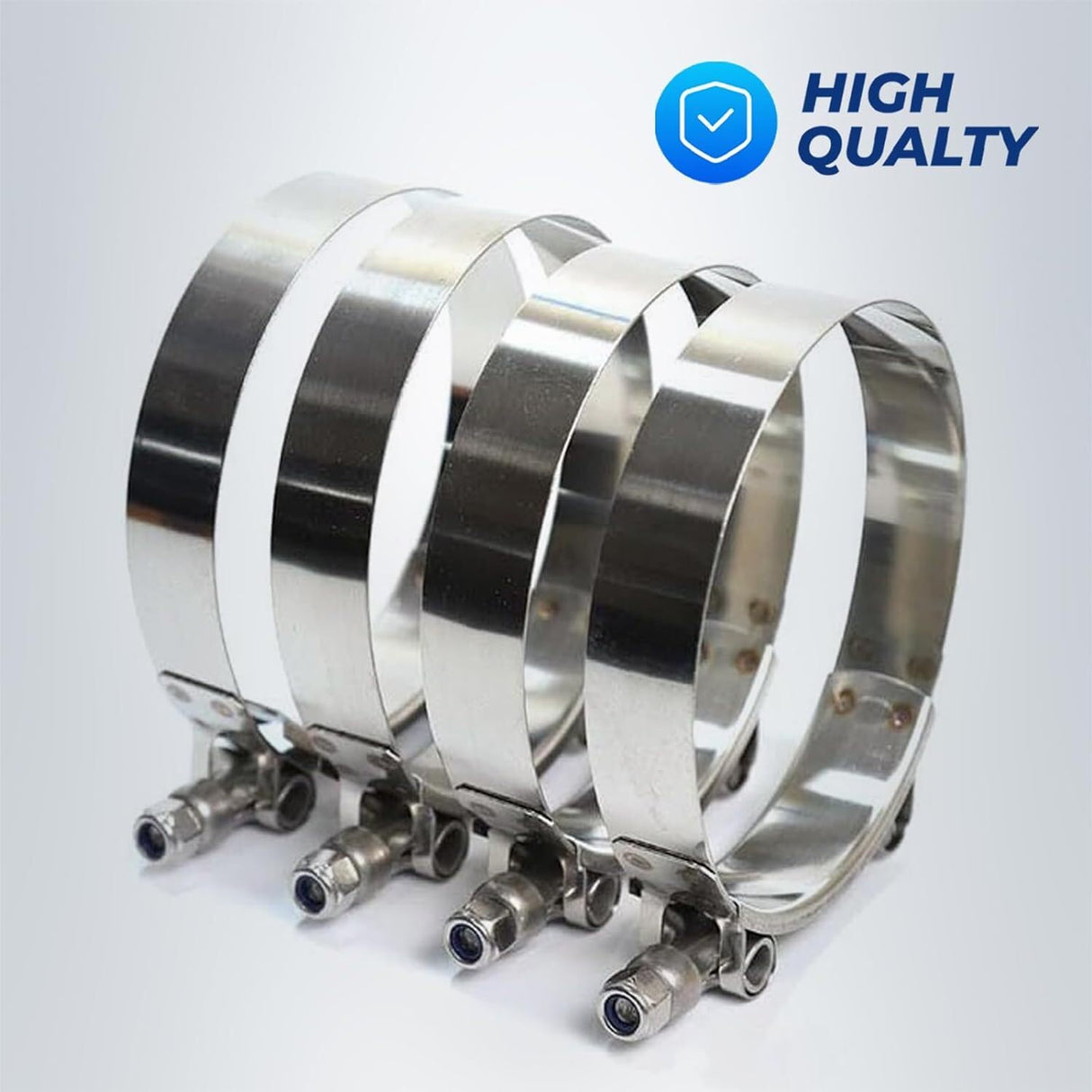 Silicone CAC Hose 3.5" ID with T-Bolt Clamps – Heavy Duty Intercooler Hose