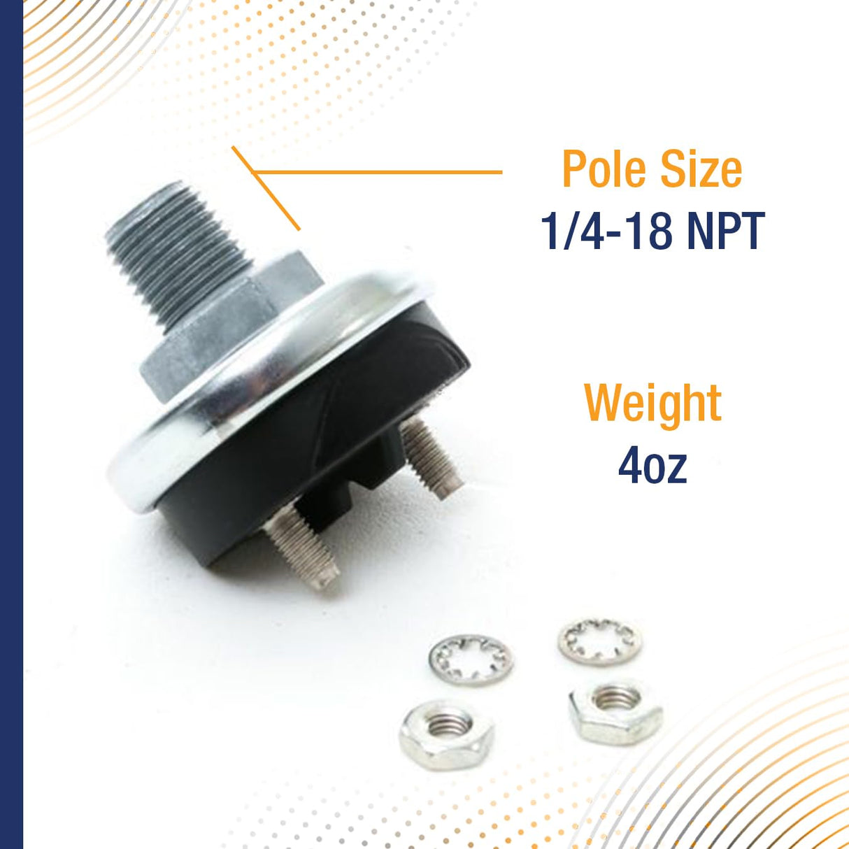 TORQUE Stoplight Switch Replaces Haldex BE13250, OEM 3250