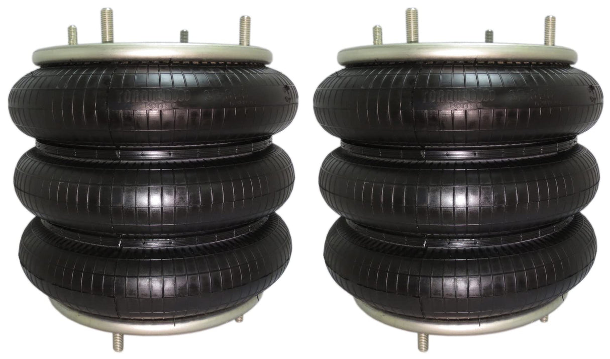 Triple Convoluted Air Spring Bag (Replaces Hendrickson 13041, Firestone W01-358-7818) - 2 Pack