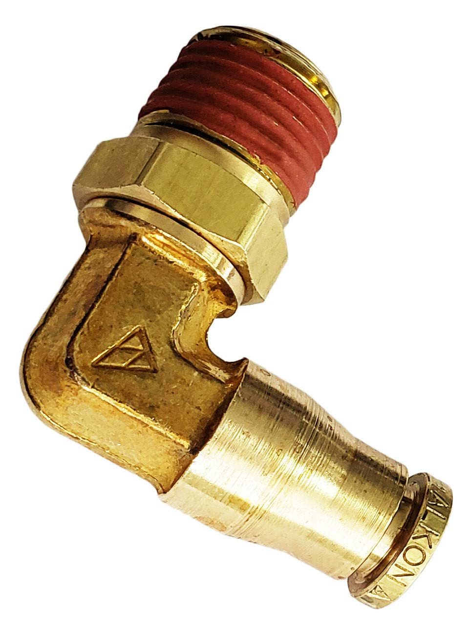 Elbow Fitting Male 1/4 NPT x 1/4 PTC Tube | 2 Pack