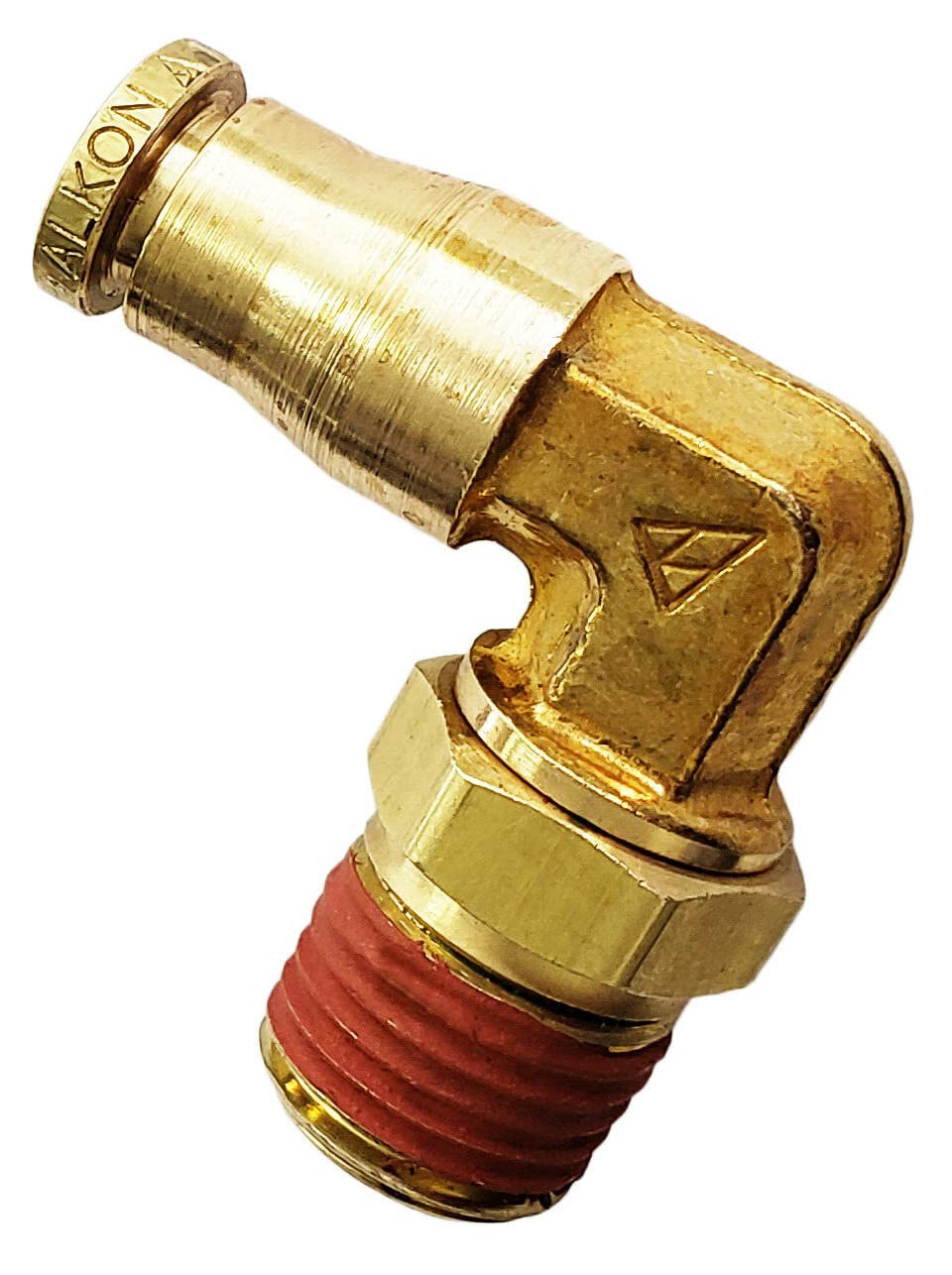 Elbow Fitting Male 1/4 NPT x 1/4 PTC Tube | 2 Pack