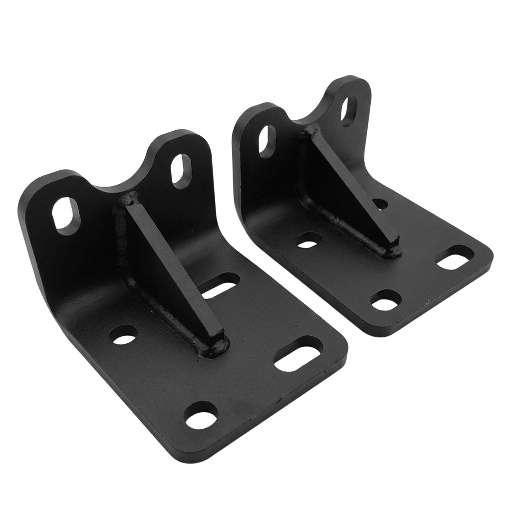 Rear Engine Mount Brackets for Peterbilt ISX ISX15 C15| Replacement D62-6023 D62-6070 | Left Right