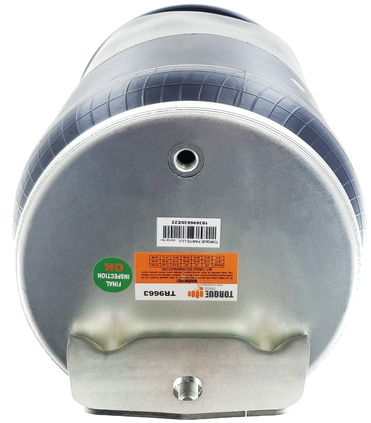 Trailer Air Spring Bag | Replacement Firestone 9663 Hendrickson 60271-2 | 2 Pack