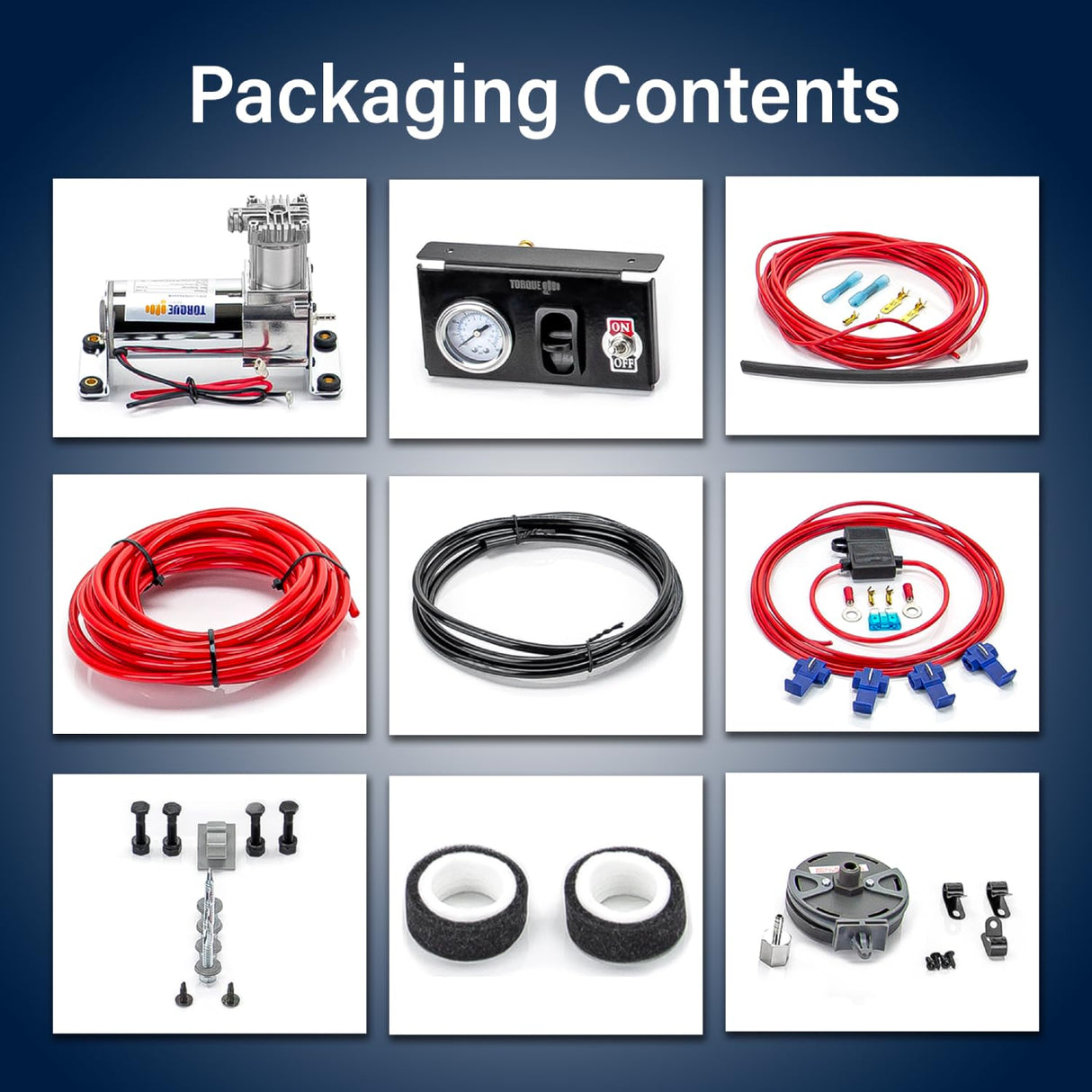 Heavy Duty Air Compressor with Analog Gauge, 120 PSI