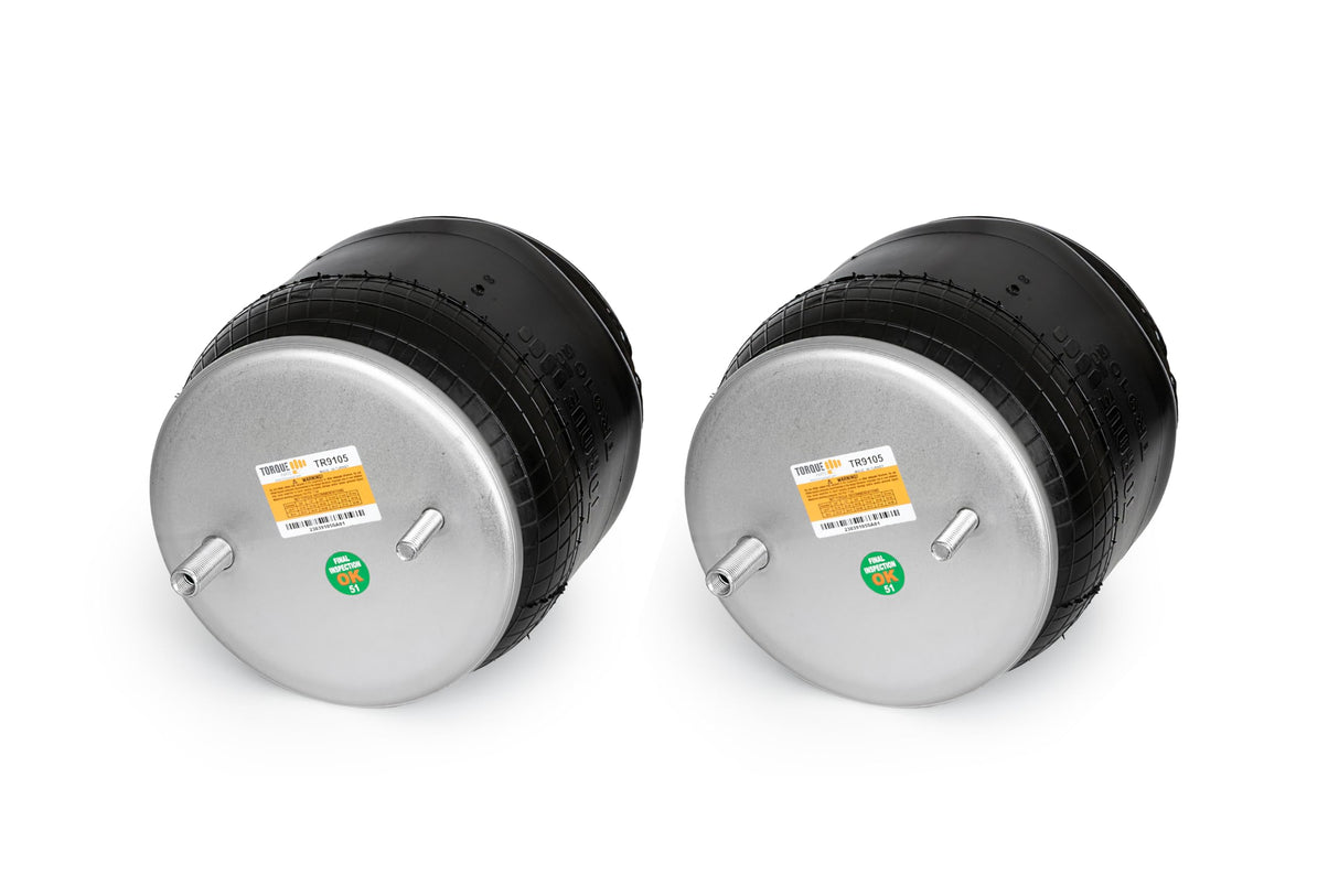 Air Spring Bag for Hendrickson | Replacement Firestone 9105, Hendrickson C-1245 | 2 Pack