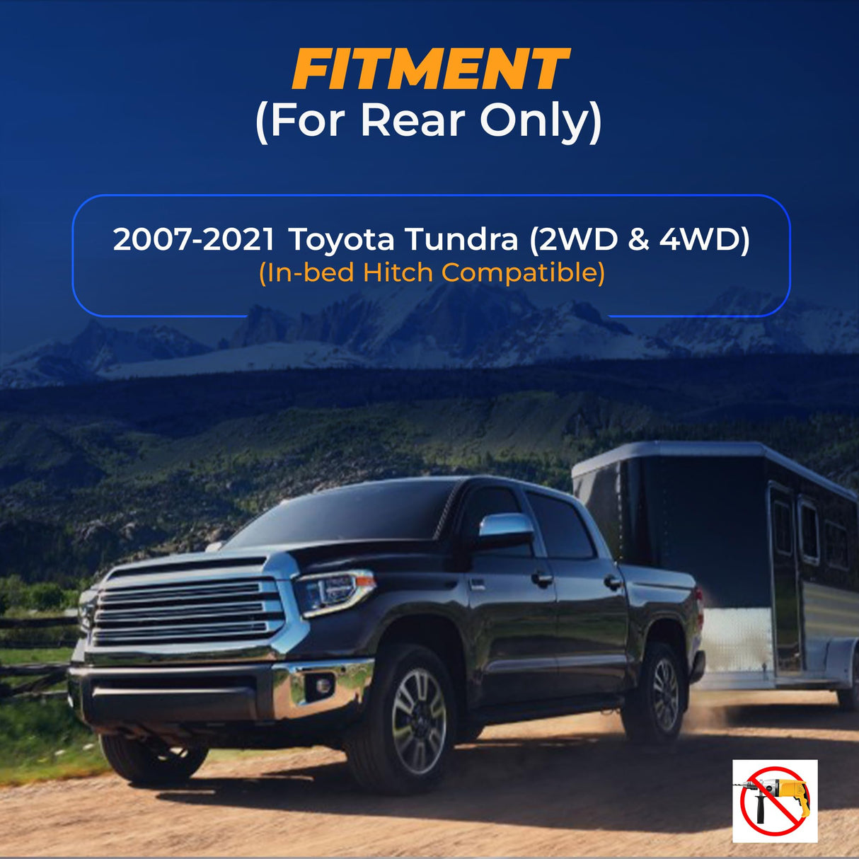 Air Spring Bag Suspension Kit (with Cradle) for 2007-2021 Toyota Tundra