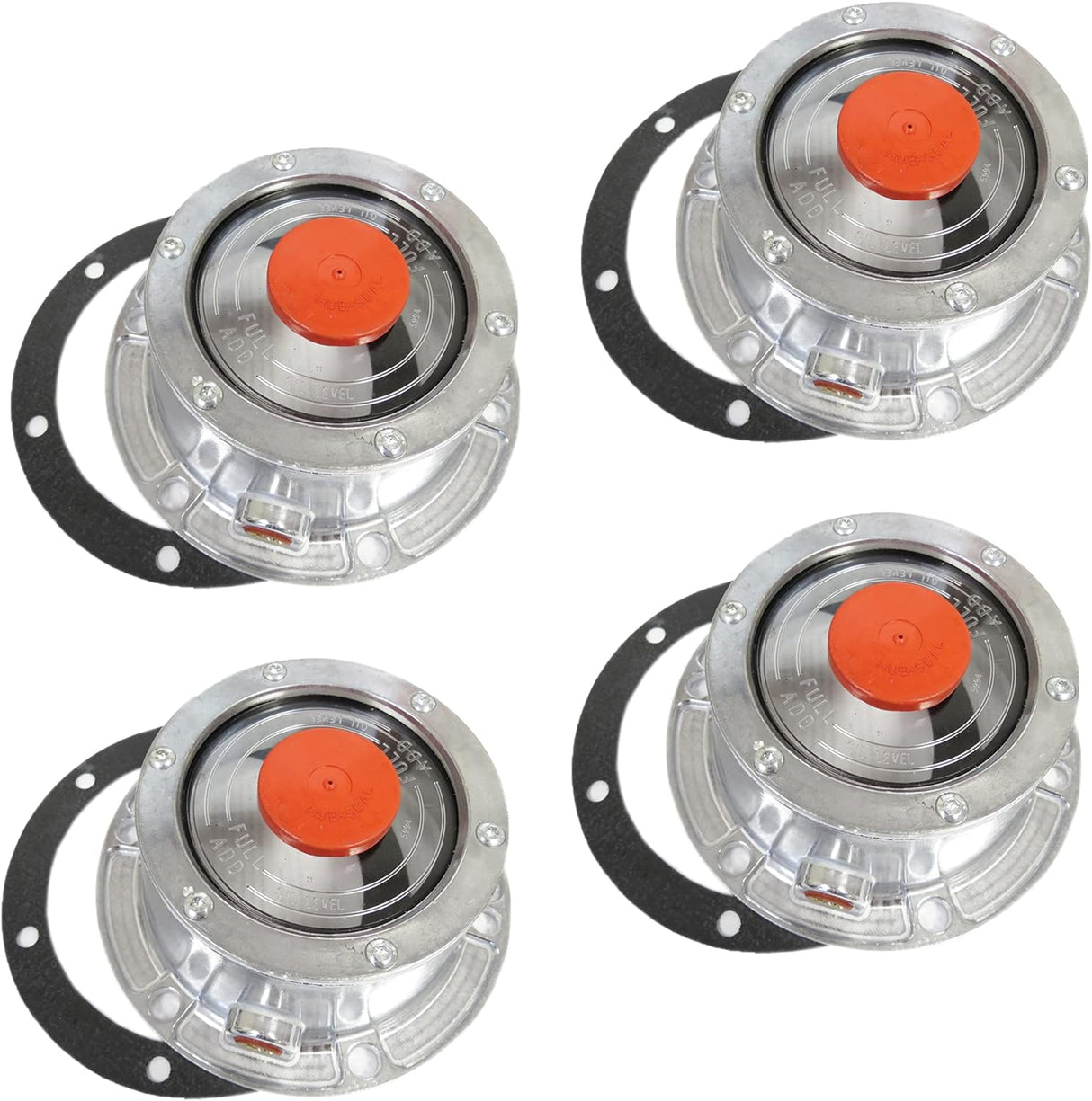 3434009 Aluminum Hub Cap for Trailer Axle with Hub Oil - Aftermarketus Torque Hub Caps