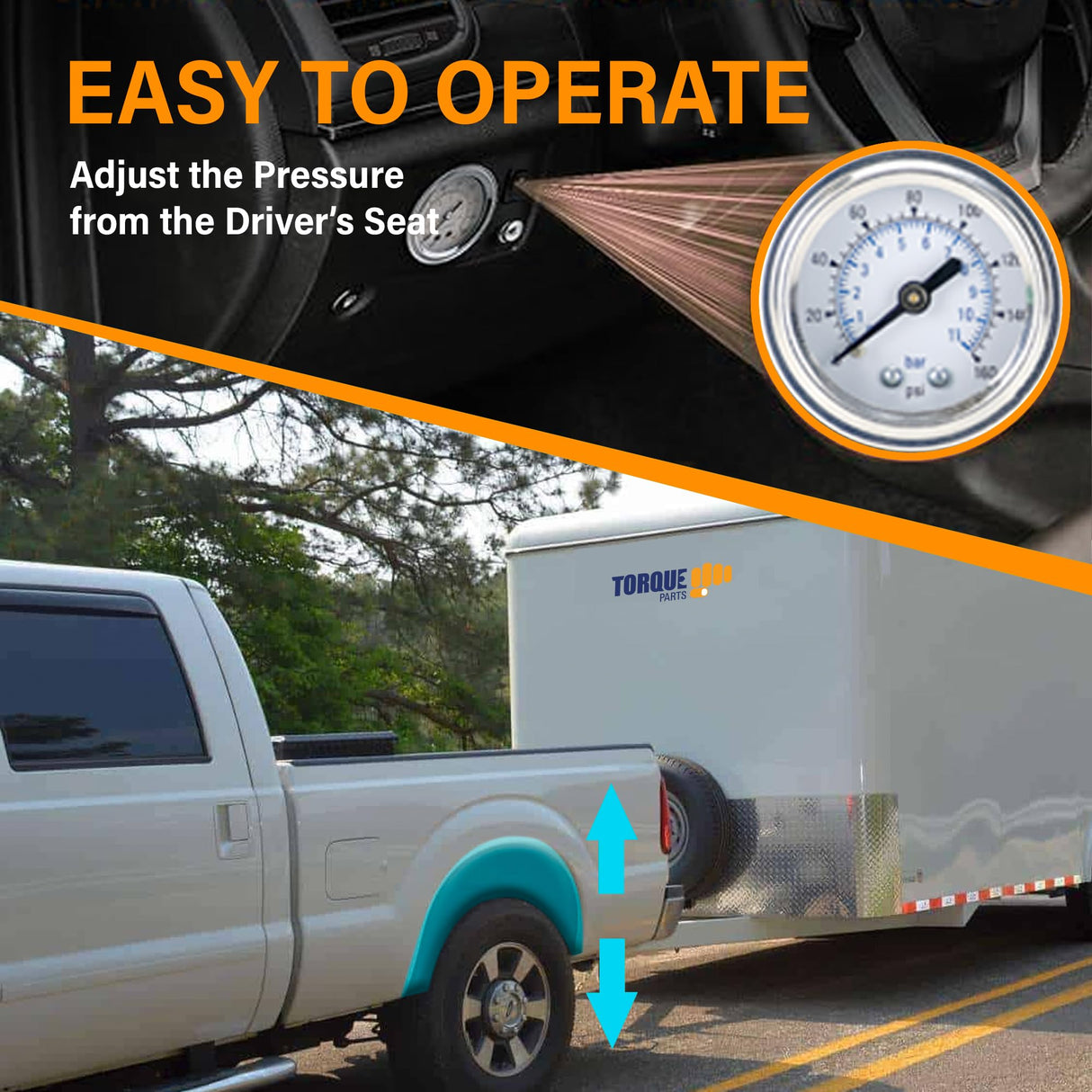 Heavy Duty Air Compressor with Analog Gauge, 120 PSI