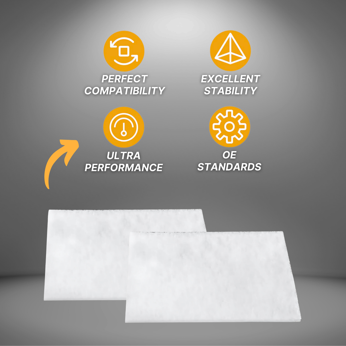 Washable Cabin Air Filter for 2019-2023 Freightliner Cascadia Trucks | Replacement PA30107 AF55836