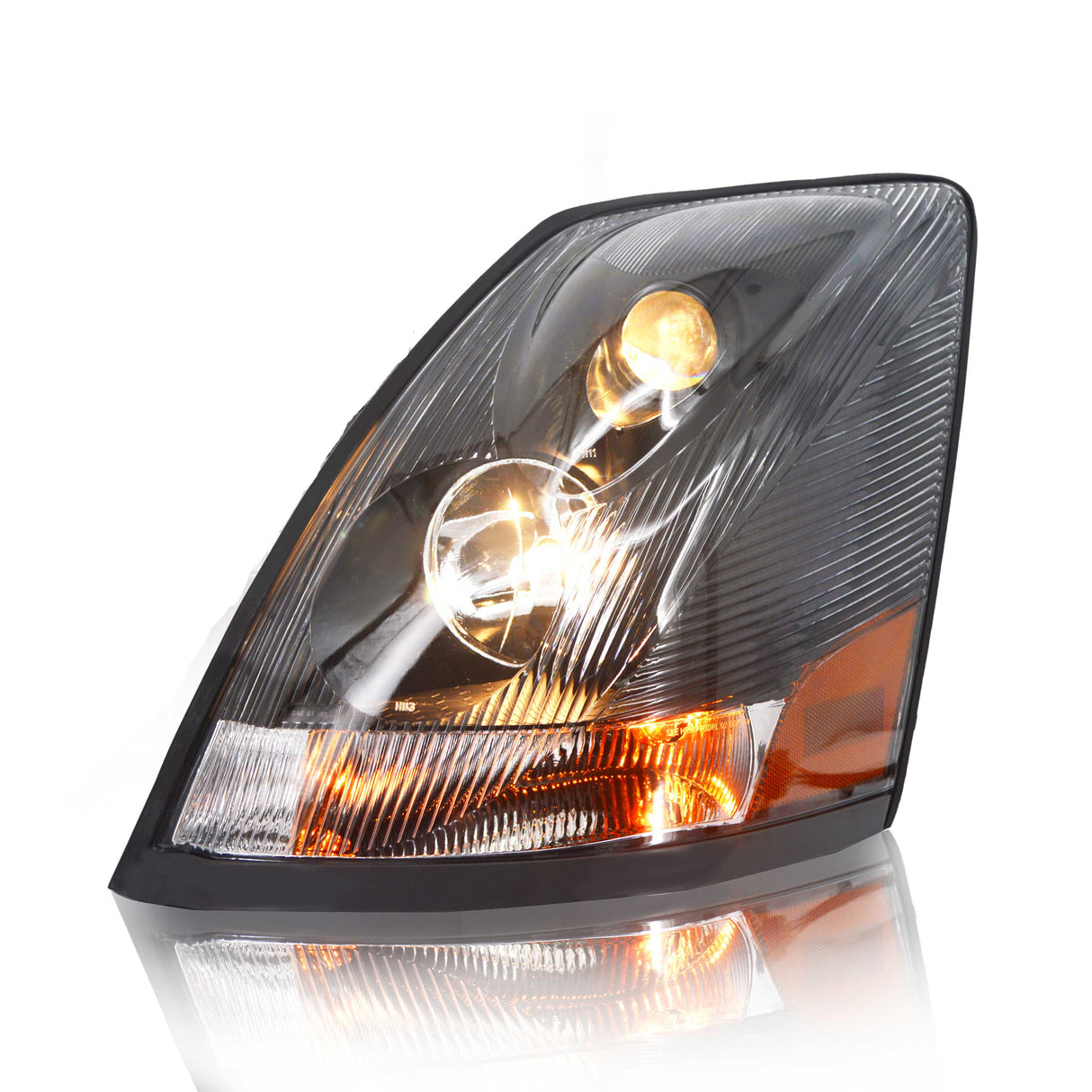 Headlight for 2004 - 2017 Volvo VNL Semi Trucks | Replacement Volvo 20359833 | Left Aftermarketus Headlights