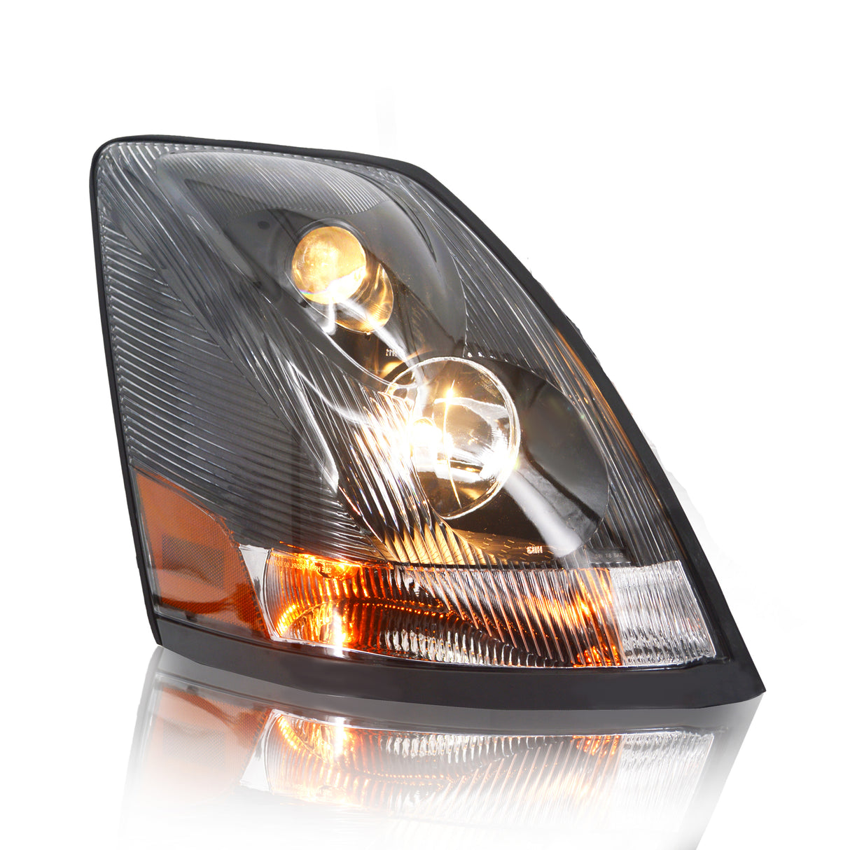 Halogen Headlight for 2004-2017 Volvo Semi Trucks | Replacement Volvo 82329127 | Right Aftermarketus Headlights