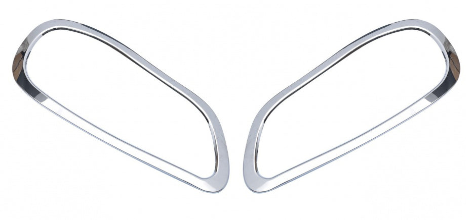 Headlight with Chrome Bezel for 2002-2018 Freightliner M2 Semi Trucks | Including Bulbs | Pair Aftermarketus Headlights