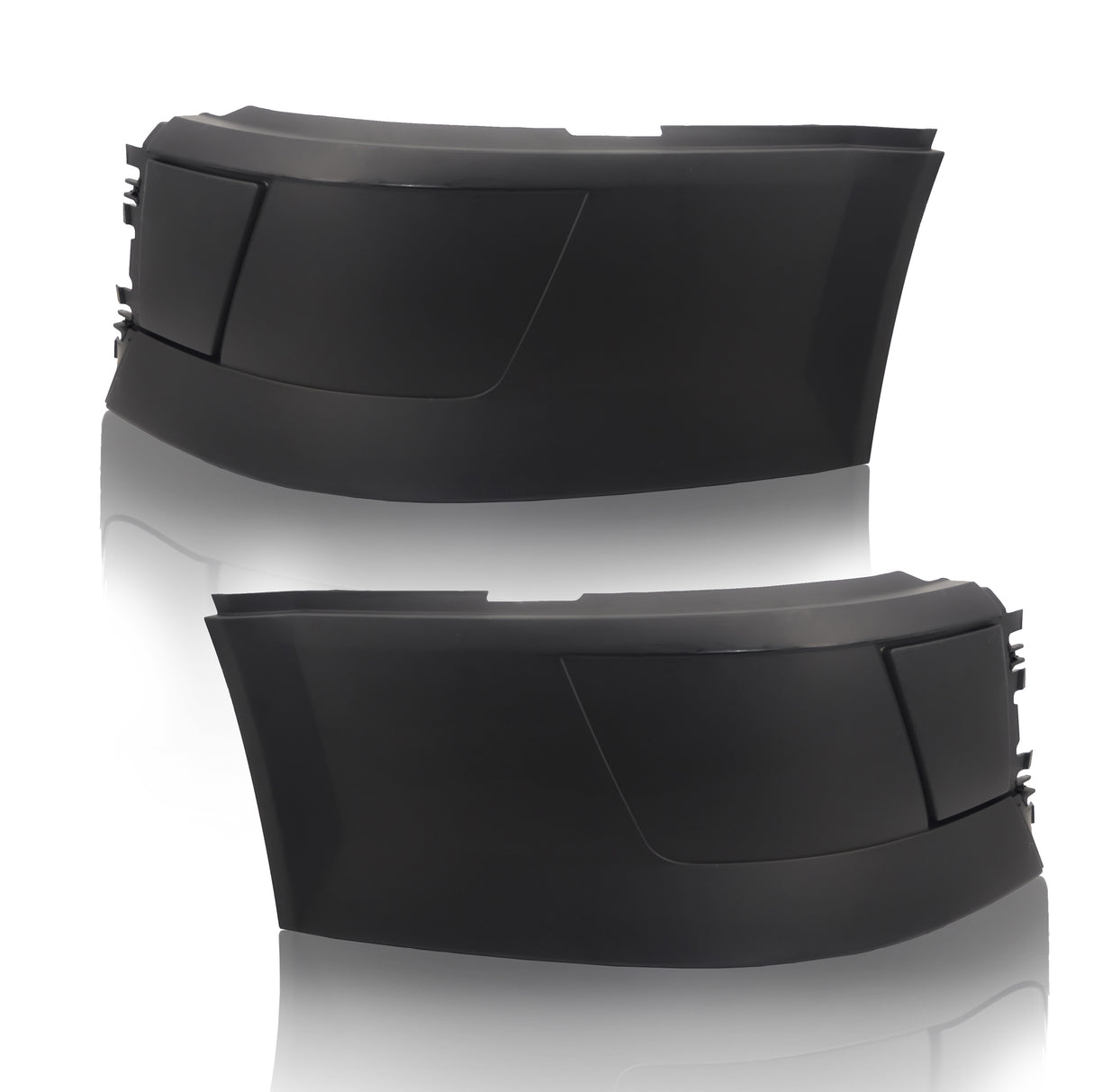 Side Corner Bumpers for 2004-2015 Volvo VNL | Replacement Volvo 82721510 82721512 | Pair Aftermarketus Bumpers