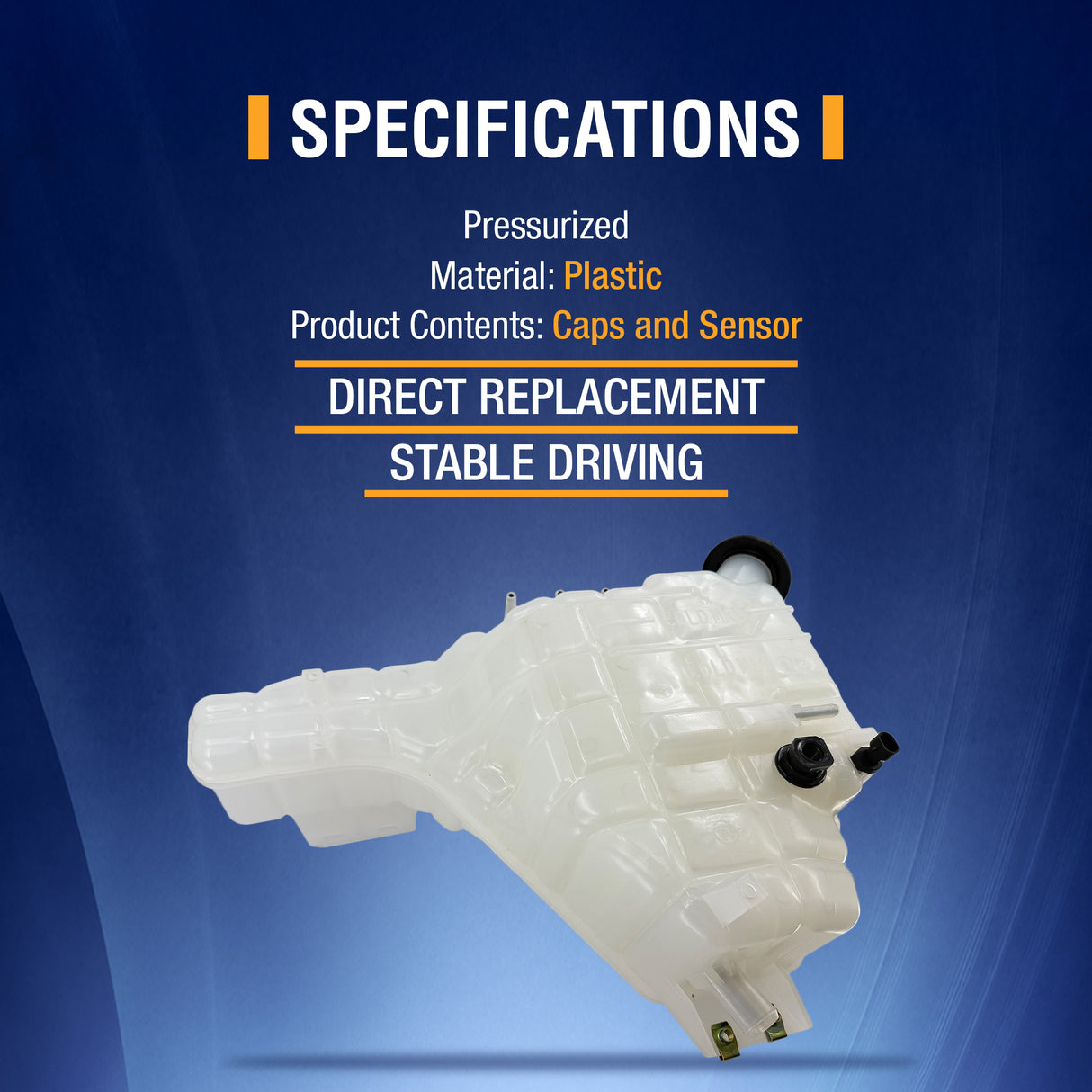Coolant Reservoir Tank for 2017-2025 International LT625 2017-2025 | Replacement 2512250C91