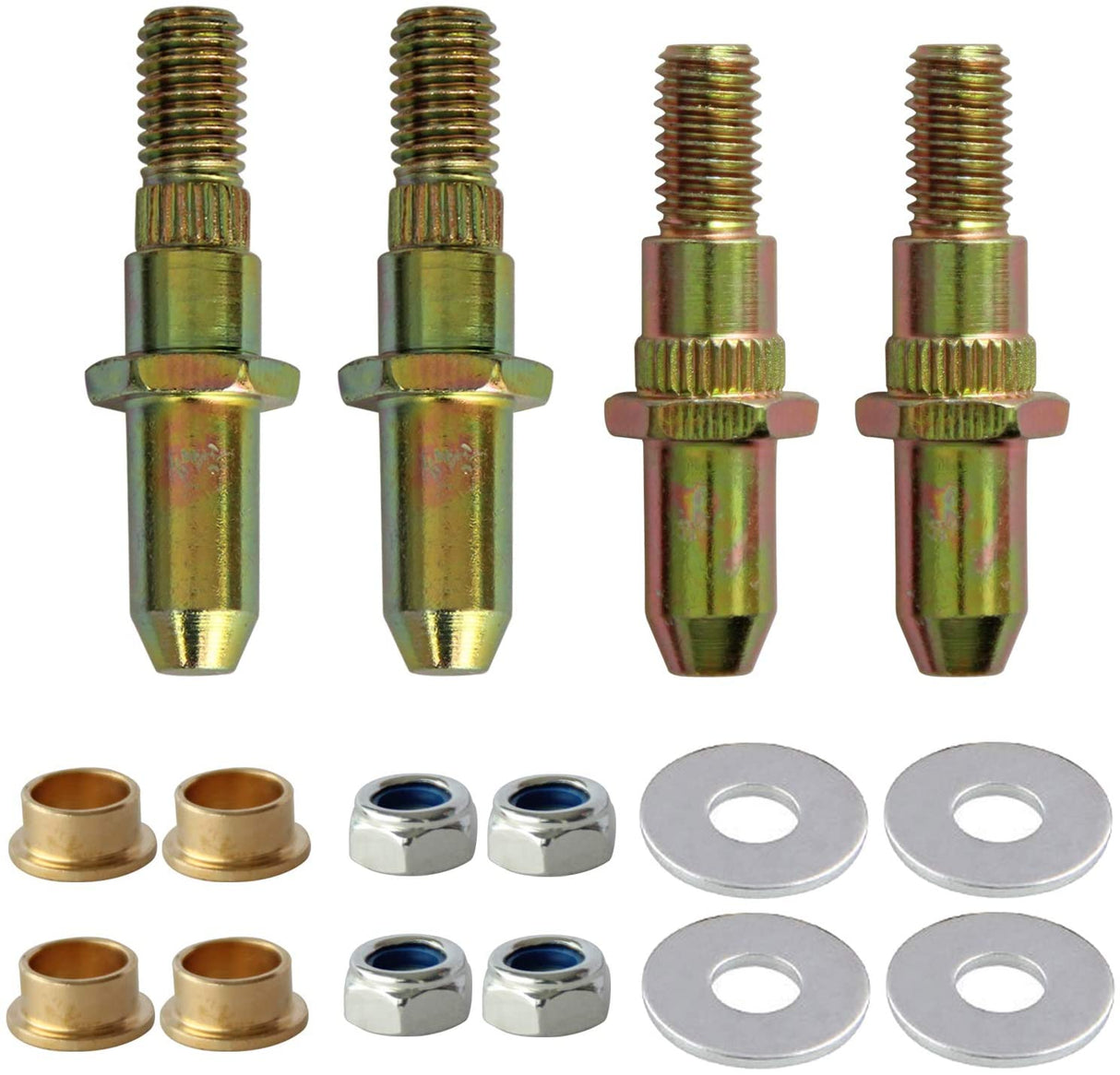 Front Door Hinge Pins and Bushing Kit Set for 1999-19 Chevy Aftermarketus Other Pick-up Truck Parts