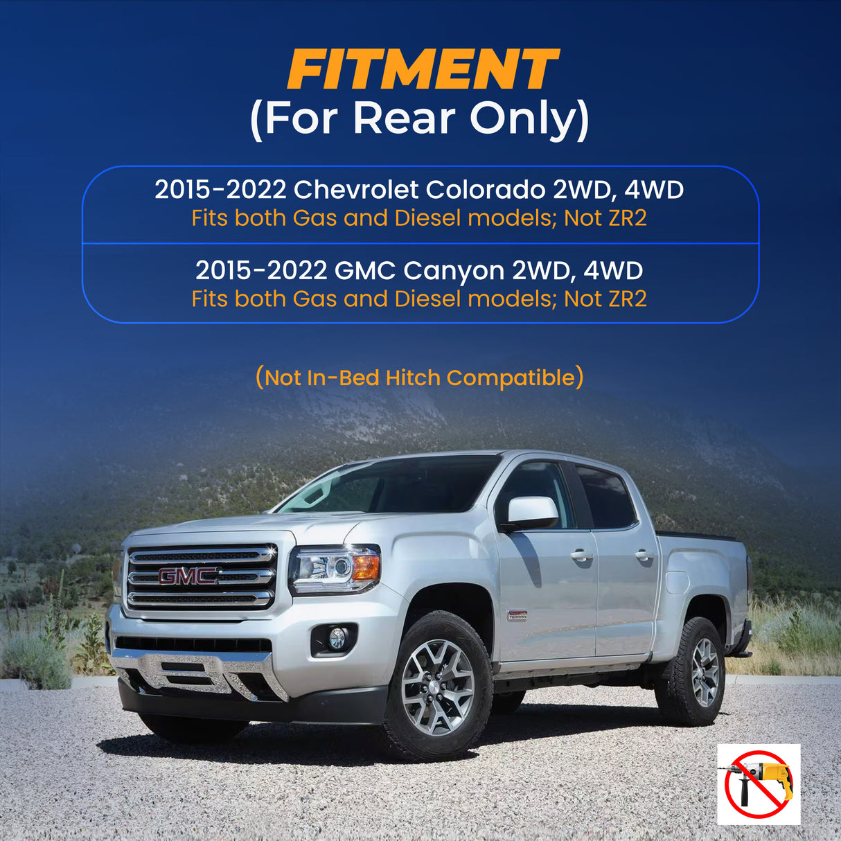 Air Suspension Kit for 2015-2022 Chevy Colorado, GMC Canyon Aftermarketus Air Helper Kits for Pick-up(s)