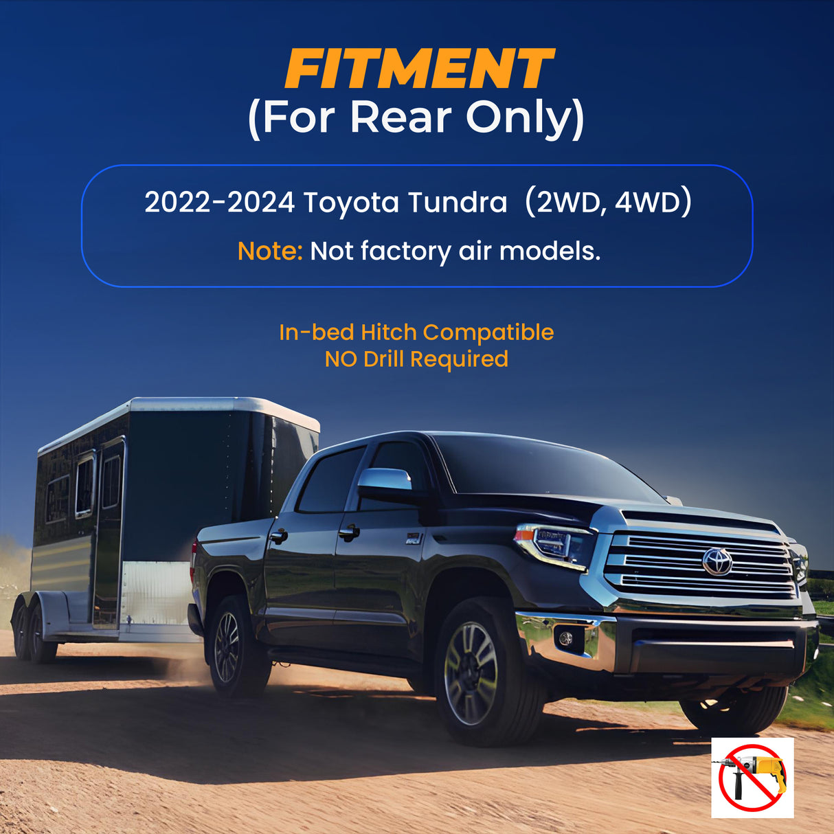 Air Bag Suspension Kit for 2022-2025 Toyota Tundra 2WD 4WD