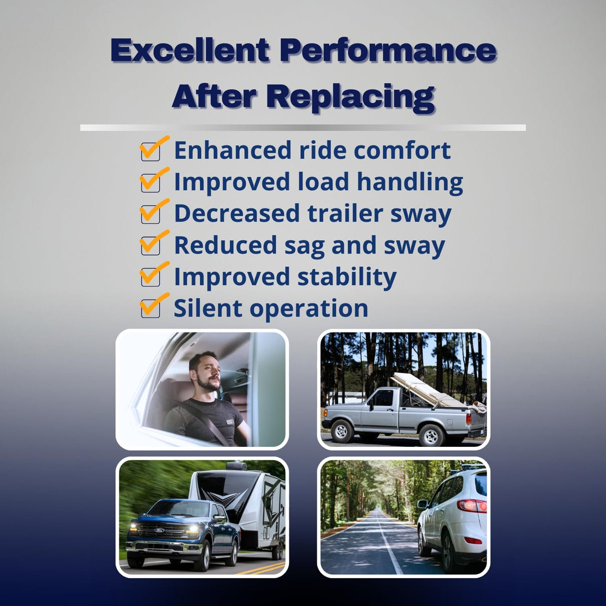 Rear Suspension Enhancement Kit for 2011–2025 Ford F-250 Super Duty
