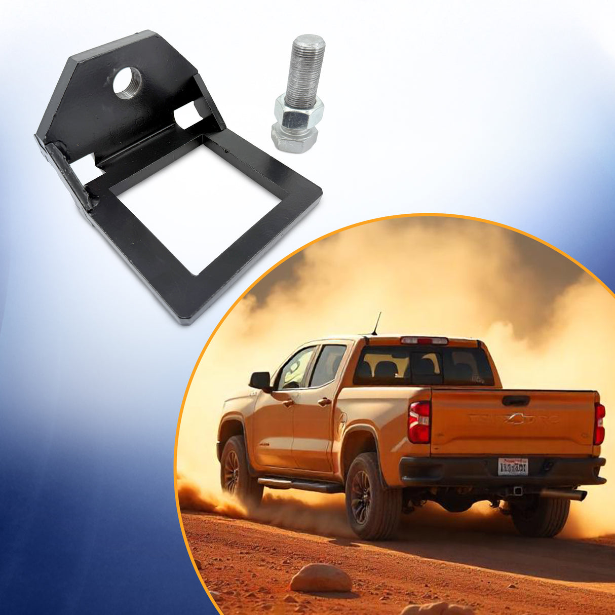 3 Inch Trailer Hitch Stabilizer Clamp | Heavy Duty Anti-Rattle Device for 3” Receiver Hitches