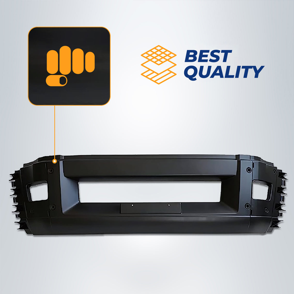 Center Bumper Replacement for 2018-2024 Volvo VNL Semi Trucks Aftermarketus Bumpers